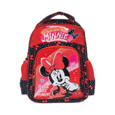 Hectarul - Ghiozdan mediu pentru scoala 2 compartimente, Minnie 37 cm